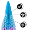 EPIC - DILDO DE TENTÁCULOS AZULES DE PHORCYS, TAMAÑO GRANDE