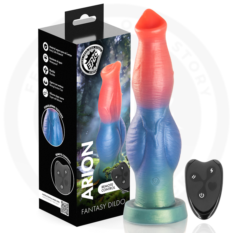 EPIC - DILDO ARION SINFONÍA DEL PLACER CONTROL REMOTO RECARGABLE