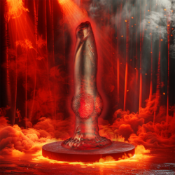 EPIC - DILDO RECARGABLE CON CONTROL REMOTO PROMETHEUS TITAN FLAME