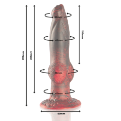 EPIC - DILDO RECARGABLE CON CONTROL REMOTO PROMETHEUS TITAN FLAME