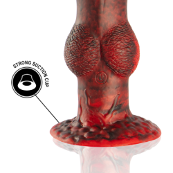 EPIC - DILDO RECARGABLE CON CONTROL REMOTO PROMETHEUS TITAN FLAME