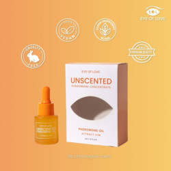 EYE OF LOVE - ACEITE PERFUMADO CON FEROMONAS PARA MUJERES, SIN FRAGANCIA, 20 ML