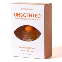 EYE OF LOVE - ACEITE PERFUMADO CON FEROMONAS PARA MUJERES, SIN FRAGANCIA, 20 ML