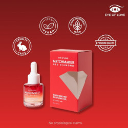EYE OF LOVE - PERFUME DE ACEITE DE FEROMONA DIAMANTE ROJO MATCHMAKER 20 ML
