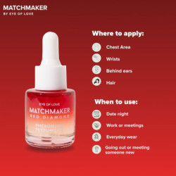 EYE OF LOVE - PERFUME DE ACEITE DE FEROMONA DIAMANTE ROJO MATCHMAKER 20 ML