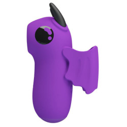 PRETTY LOVE - ESTIMULADOR DE DEDOS RECARGABLE MAGIC DEVIL MORADO