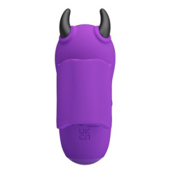 PRETTY LOVE - ESTIMULADOR DE DEDOS RECARGABLE MAGIC DEVIL MORADO