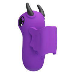 PRETTY LOVE - ESTIMULADOR DE DEDOS RECARGABLE MAGIC DEVIL MORADO