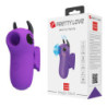 PRETTY LOVE - ESTIMULADOR DE DEDOS RECARGABLE MAGIC DEVIL MORADO