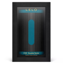 LELO - F2S Estimulador masculino doble sónico con doble estimulación sónica, color verde azulado