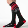 LOCKER GEAR - CALCETINES MILITARES HASTA LA RODILLA ROJOS TALLA ÚNICA