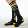 LOCKER GEAR - CALCETINES MILITARES HASTA LA RODILLA, AMARILLOS, TALLA ÚNICA