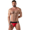 LOCKER GEAR - SUSPENSIÓN ANCHA DE CINTURA ROJA L