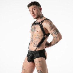 LOCKER GEAR - ARNÉS DE ACCESO MILITAR COMPLETO NEGRO L/XL