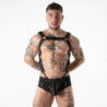 LOCKER GEAR - ARNÉS DE ACCESO MILITAR COMPLETO ROJO L/XL
