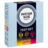 MISTER SIZE - PRESERVATIVOS PAQUETE DE MUESTRA DE MISTER SIZE - PRESERVATIVOS TALLA 53-57-60 MM (3 UNIDADES)