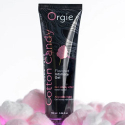 ORGIE - TUBO DE LUBRICANTE GEL ÍNTIMO A BASE DE AGUA CON SABOR A ALGODÓN DE AZÚCAR BESABLE 100 ML