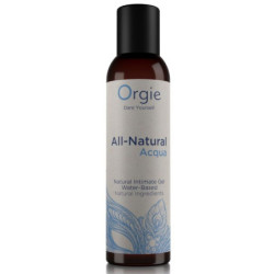 ORGIE - GEL ÍNTIMO A BASE DE AGUA, TOTALMENTE NATURAL, 150 ML