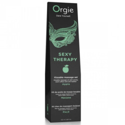 ORGIE - SET DE MASAJE DE LABIOS CON MANZANA BESABLE 100 ML