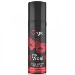 ORGÍA - ¡VIBRACIÓN SENSUAL! VIBRADOR DE LÍQUIDO CALIENTE 15 ML