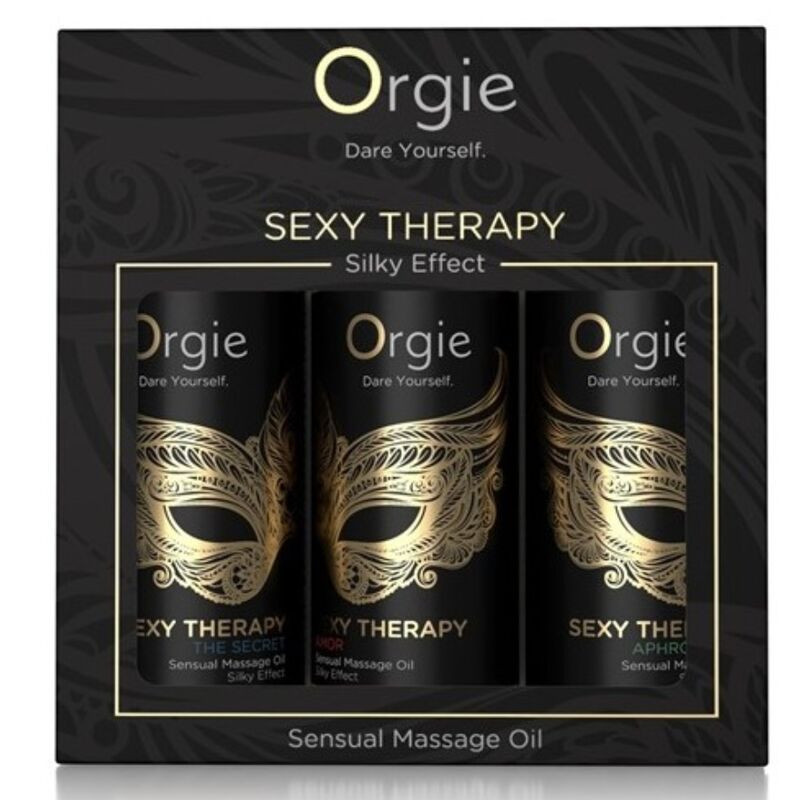 ORGIE - TERAPIA SENSUAL - COLECCIÓN MINI ACEITES DE MASAJE SENSUAL 3 X 30 ML