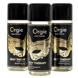 ORGIE - TERAPIA SENSUAL - COLECCIÓN MINI ACEITES DE MASAJE SENSUAL 3 X 30 ML