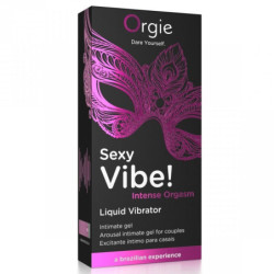 ORGIE - ¡VIBRACIÓN SENSUAL! ORGASMO INTENSO, MÚLTIPLES SENSACIONES, GEL ÍNTIMO 15 ML