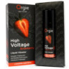 ORGIE - VIBRADOR LÍQUIDO EXTRA FUERTE CON SABOR A FRESA DE ALTO VOLTAJE, 15 ML