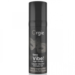 ORGIE - ¡VIBRACIÓN SENSUAL! VIBRADOR LÍQUIDO DE ALTO VOLTAJE EXTRA FUERTE 15 ML