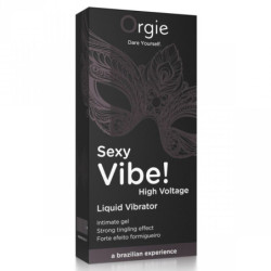 ORGIE - ¡VIBRACIÓN SENSUAL! VIBRADOR LÍQUIDO DE ALTO VOLTAJE EXTRA FUERTE 15 ML