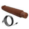 PRETTY LOVE - VIBRADOR REALISTA GAVIN 25 CM Ø 5 CM MARRÓN