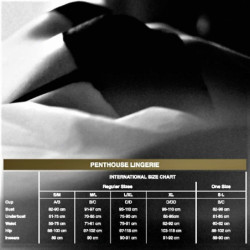 PENTHOUSE - TANGA NEGRA DEMASIADO CALIENTE PARA SER REAL L/XL