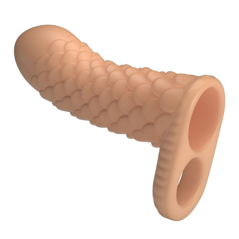PRETTY LOVE - FUNDA EXTENSORA DE PENE NESMITH 13 CM Ø 3,8 CM NATURAL