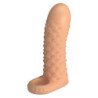 PRETTY LOVE - FUNDA EXTENSORA DE PENE NESMITH 13 CM Ø 3,8 CM NATURAL