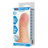 PRETTY LOVE - FUNDA EXTENSORA DE PENE NESMITH 13 CM Ø 3,8 CM NATURAL