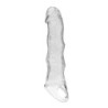 PRETTY LOVE - FUNDA EXTENSORA DE PENE AJUSTABLE 28 CM Ø 4,5 CM TRANSPARENTE