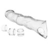 PRETTY LOVE - FUNDA EXTENSORA DE PENE AJUSTABLE 28 CM Ø 4,5 CM TRANSPARENTE