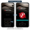 PRETTY LOVE - VIBRADOR ANAL Y PERINEAL NEGRO CONTROLADO POR LA APP DE ANTHONY