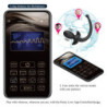 PRETTY LOVE - VIBRADOR ANAL Y PERINEAL NEGRO CONTROLADO POR LA APP DE ANTHONY