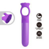 PRETTY LOVE - MINI VIBRADOR MASAJEADOR RECARGABLE GIANA MORADO