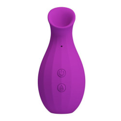 PRETTY LOVE - BOTELLA MÁGICA RECARGABLE ESTIMULADOR DE SUCCIÓN CLITORAL MORADO