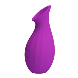 PRETTY LOVE - BOTELLA MÁGICA RECARGABLE ESTIMULADOR DE SUCCIÓN CLITORAL MORADO