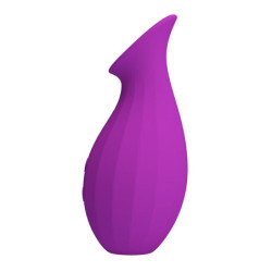 PRETTY LOVE - BOTELLA MÁGICA RECARGABLE ESTIMULADOR DE SUCCIÓN CLITORAL MORADO