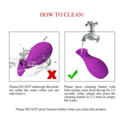PRETTY LOVE - BOTELLA MÁGICA RECARGABLE ESTIMULADOR DE SUCCIÓN CLITORAL MORADO