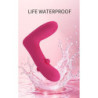 PRETTY LOVE - VIBRADOR DE SILICONA RECARGABLE DUDEN CON 12 MODOS DE VIBRACIÓN Y 3 MODOS DE BALANCEO, COLOR ROSA
