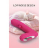 PRETTY LOVE - VIBRADOR DE SILICONA RECARGABLE DUDEN CON 12 MODOS DE VIBRACIÓN Y 3 MODOS DE BALANCEO, COLOR ROSA