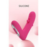 PRETTY LOVE - VIBRADOR DE SILICONA RECARGABLE DUDEN CON 12 MODOS DE VIBRACIÓN Y 3 MODOS DE BALANCEO, COLOR ROSA