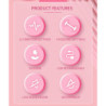 PRETTY LOVE - VIBRADOR DE SILICONA RECARGABLE DUDEN CON 12 MODOS DE VIBRACIÓN Y 3 MODOS DE BALANCEO, COLOR ROSA