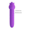PRETTY LOVE - VIBRADOR ESTIMULADOR ORAL Y CLITORAL RECARGABLE DANNELL MORADO