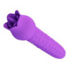 PRETTY LOVE - VIBRADOR ESTIMULADOR ORAL Y CLITORAL RECARGABLE DANNELL MORADO